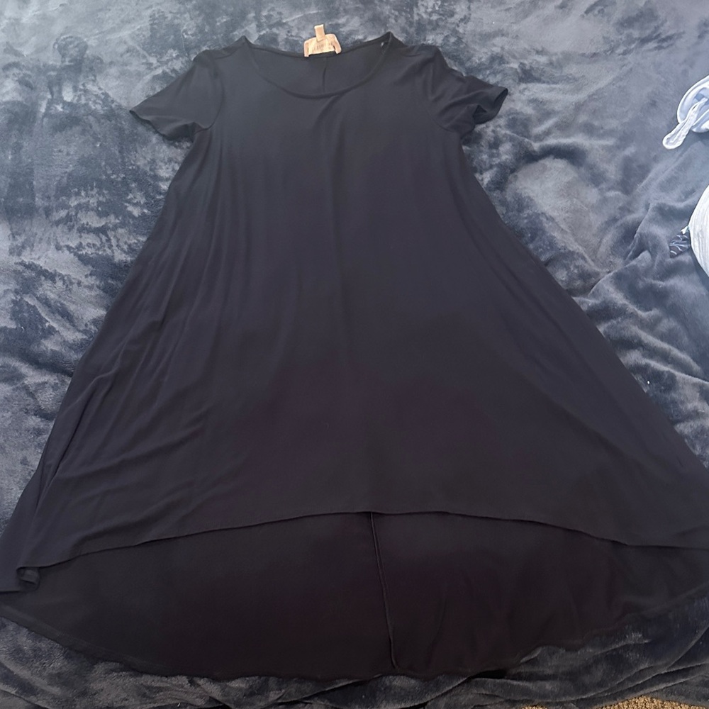 Philosophy Black High Low Dress